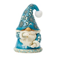 Heartwood Creek by Jim Shore Gnome Holding a Snowflake