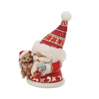Heartwood Creek by Jim Shore Christmas Gnome Hugging Cute Puppy