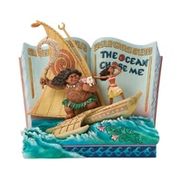 Disney Traditions by Jim Shore Moana Story Book The Ocean Chose Me