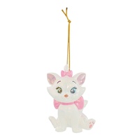 Disney Marie The Cat Christmas  Hanging Ornament by Department 56 - Electroplated Hi-Lustre