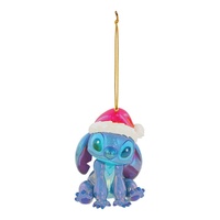 Disney Stitch Christmas  Hanging Ornament by Department 56 - Electroplated Hi-Lustre