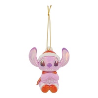 Disney Angel from Lilo & Stitch Christmas Hanging Ornament by Department 56 - Electroplated Hi-Lustre