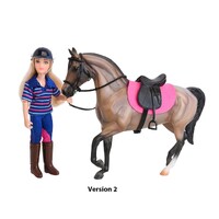 Breyer Horses English Horse & Rider Freedom 1:12 Scale 61114