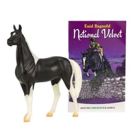 Breyer Horses National Velvet - Horse and Book Set Freedom 1:12 Scale 6180