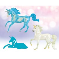 Breyer Horses Unicorn Foal Surprise - Windswept Family Stablemates 1:32 Scale 6182