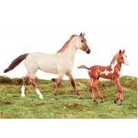 Breyer Horses Running Wild Freedom Mustang & Foal Freedom 1:12 Scale 62204