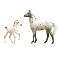 Breyer Horses Knabstrupper & Foal Spotted Wonders Freedom 1:12 Scale 62207