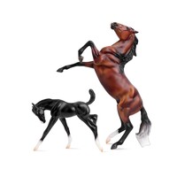 Breyer Horses Wild & Free Horse & Foal Set Freedom 1:12 Scale 62227