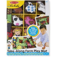 Melissa & Doug K's Kids Take Along Farm Play Mat