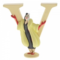 Disney Enchanting - Alphabet - V - Cruella De Vil Figurine 7cm