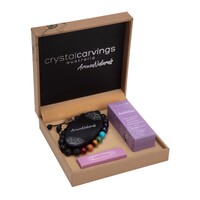 Bramble Bay Lava Stone Bracelet Aroma Gift Set - Chakra