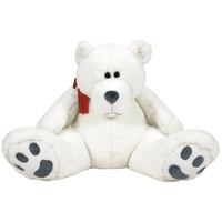 Boyds Bears Plush Toy - Bubba Pearl White Bear - 45th Anniversary 40cm