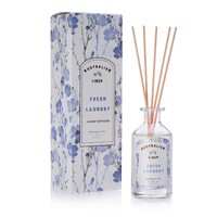 Bramble Bay - Australian Linen - Vintage Look Reed Diffuser - Fresh Laundry 