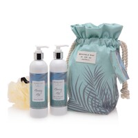 Bramble Bay Ocean Collection Body Wash & Lotion Gift Bag Set - Morning Mist
