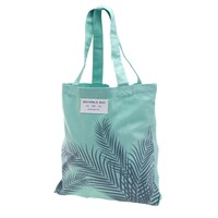 Bramble Bay Collections Cotton Tote Bag - Morning Mist - Mint Green