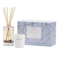 Bramble Bay - Crystal Infusions - Candle & Diffuser Gift Box Set - Rainbow Fluorite