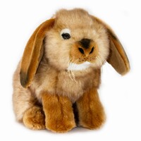 Bocchetta Plush Toys -  Lop Bunny Rabbit Cinnamon 28cm