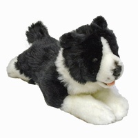 Bocchetta Plush Toys - Dog Border Collie Puppy - Patch 28cm