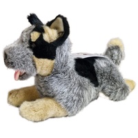 Bocchetta Plush Toys - Dog Blue Heeler Cattle Puppy - Rusty 30cm