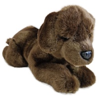 Bocchetta Plush Toys - Dog Chocolate Labrador Puppy - Coco 30cm