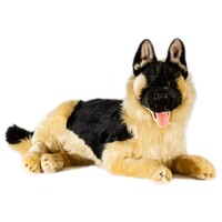 Bocchetta Plush Toys - Dog German Shepherd - XL Ranger Belly Pouch 60cm