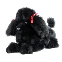 Bocchetta Plush Toys - Dog Poodle Black - Romeo 30cm