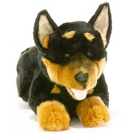 Bocchetta Plush Toys - Dog Kelpie Puppy - Gadget 30cm