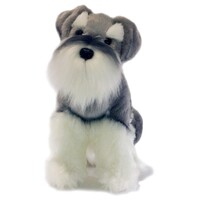 Bocchetta Plush Toys - Dog Schnauzer - Watson 35cm