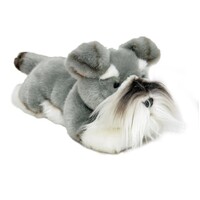 Bocchetta Plush Toys - Dog Schnauzer Puppy - Scoobie 30cm