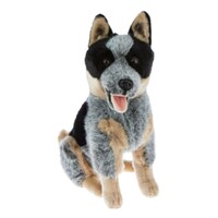Bocchetta Plush Toys - Dog Blue Heeler Cattle - Rocky 45cm