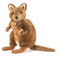 Bocchetta Plush Toys - Pademelon Rufous Wallaby - Dusky 25cm
