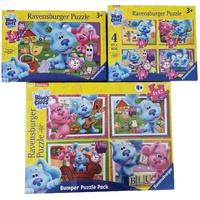 Ravensburger Puzzle Bumper 3 Pack -  Blue's Clues and Magenta