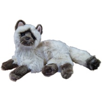 Elka Australia Plush Toy -  Cat Siamese Mittens Laying 30cm