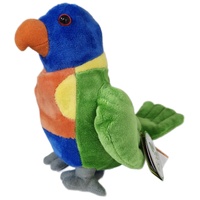 Elka Australia Plush Toy - Musical Sound Bird Lorikeet Parrot 18cm