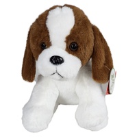  Elka Australia Plush Toy - Dog Buddy Brown & White 20cm
