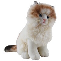 Elka Australia Plush Toy - Cat Ragdoll Sitting 28cm