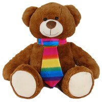 Elka Australia Plush Toy - Brown Bear Georgie Jumbo 50cm