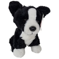 Elka Australia Plush Toy - Dog Border Collie Pup Bandit 18cm