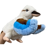 CA Australia Plush Hand Puppet - Eco Buddies Kookaburra 25cm