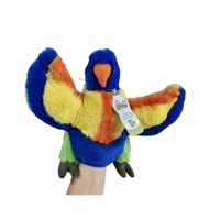 CA Australia - Lorikeet Bird Hand Puppet Eco Buddies 25cm Soft Plush Toy