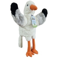 CA Australia - Seagull Bird Hand Puppet Eco Buddies 25cm Soft Plush Toy