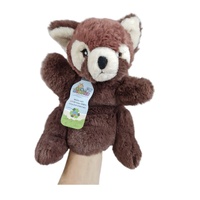 CA Australia - Red Panda Hand Puppet Eco Buddies 25cm Soft Plush Toy