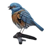 Edge Sculpture - Western Bluebird Figure - Large 20cm
