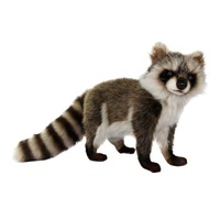 Hansa Plush Toy - Raccoon "Trash Panda" Standing 35cm Plush Soft Toy