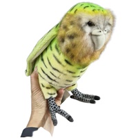 Hansa Plush Toy - Kakapo Flightless Endangered NZ Parrot 33cm
