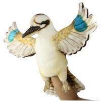 Hansa Plush Hand Puppet - Bird Kookaburra