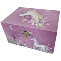 Russell Collection Musical Jewellery Box - Unicorn Ballerina