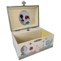 Russell Collection Musical Jewellery Box - Snow White Ballerina
