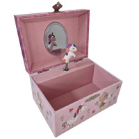 Russell Collection Musical Jewellery Box - Thelma The Unicorn Ballerina