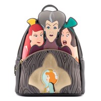 Loungefly Mini Backpack - Disney Cinderella Villians Scene Stepmother & Stepsisters 